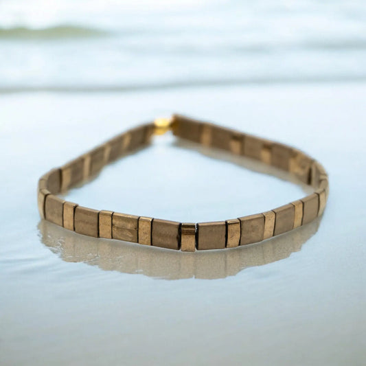 RUSTY - Tila Bead Bracelet | Single Mack & Rex