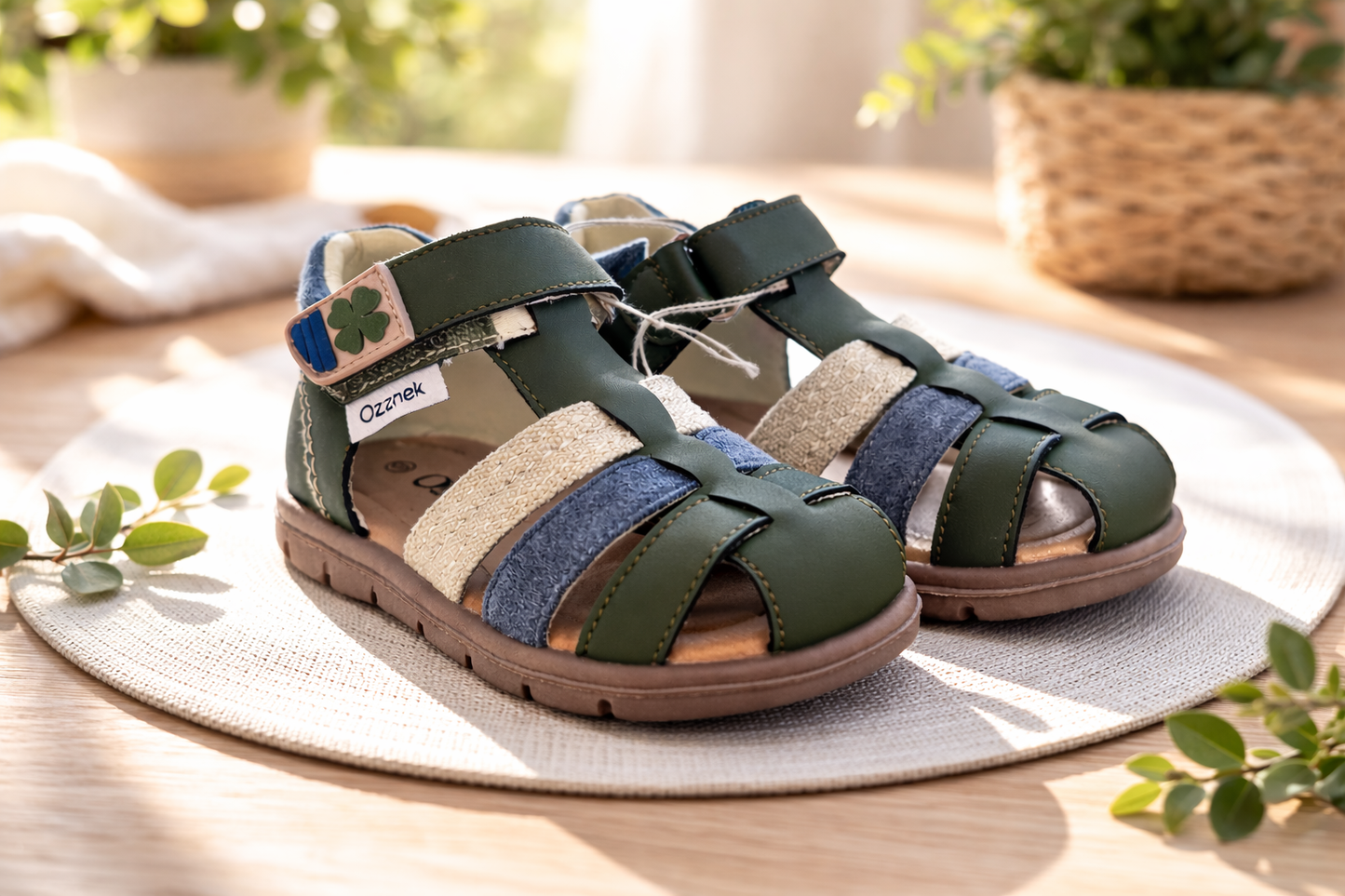 Clover Green Toddler Sandals – Comfortable and Stylish