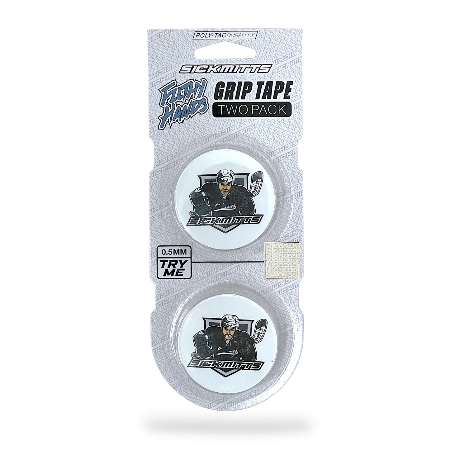 Filthy Hands Grip Tape White 2-Pack, 0.5MM