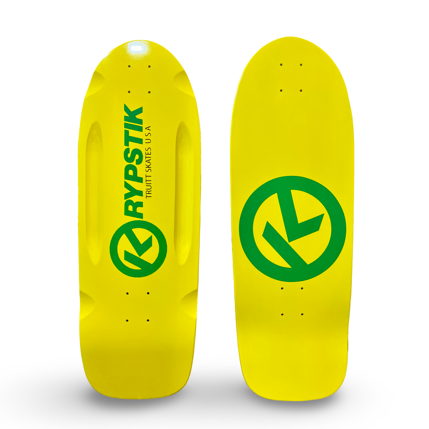 Krypstik Routed 10”x30” Limited Edition Deck HAND-PAINTED (PRE-ORDER, MARCH 2026)