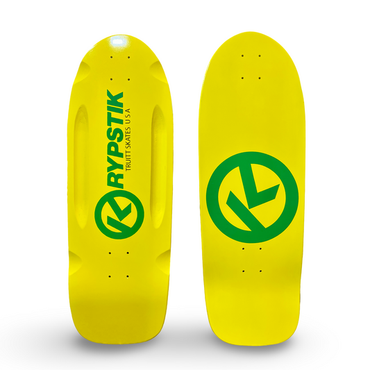 Krypstik Routed 10”x30” Limited Edition Deck HAND-PAINTED (PRE-ORDER, MARCH 2026)