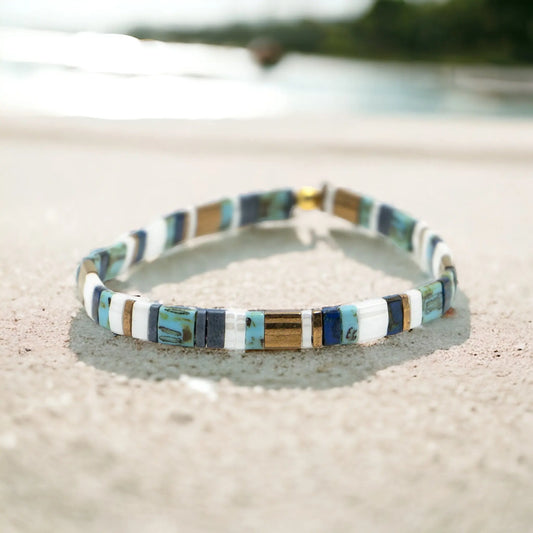 WINTER HARBOR - Tila Bead Bracelet | Single Mack & Rex