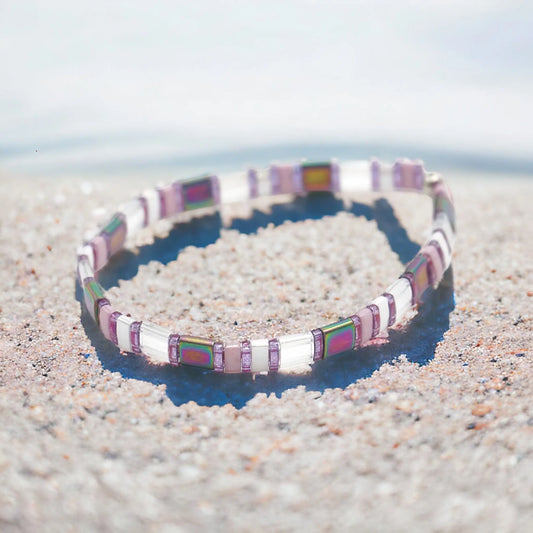 PURPLE HAZE - Tila Bead Bracelet | Single Mack & Rex
