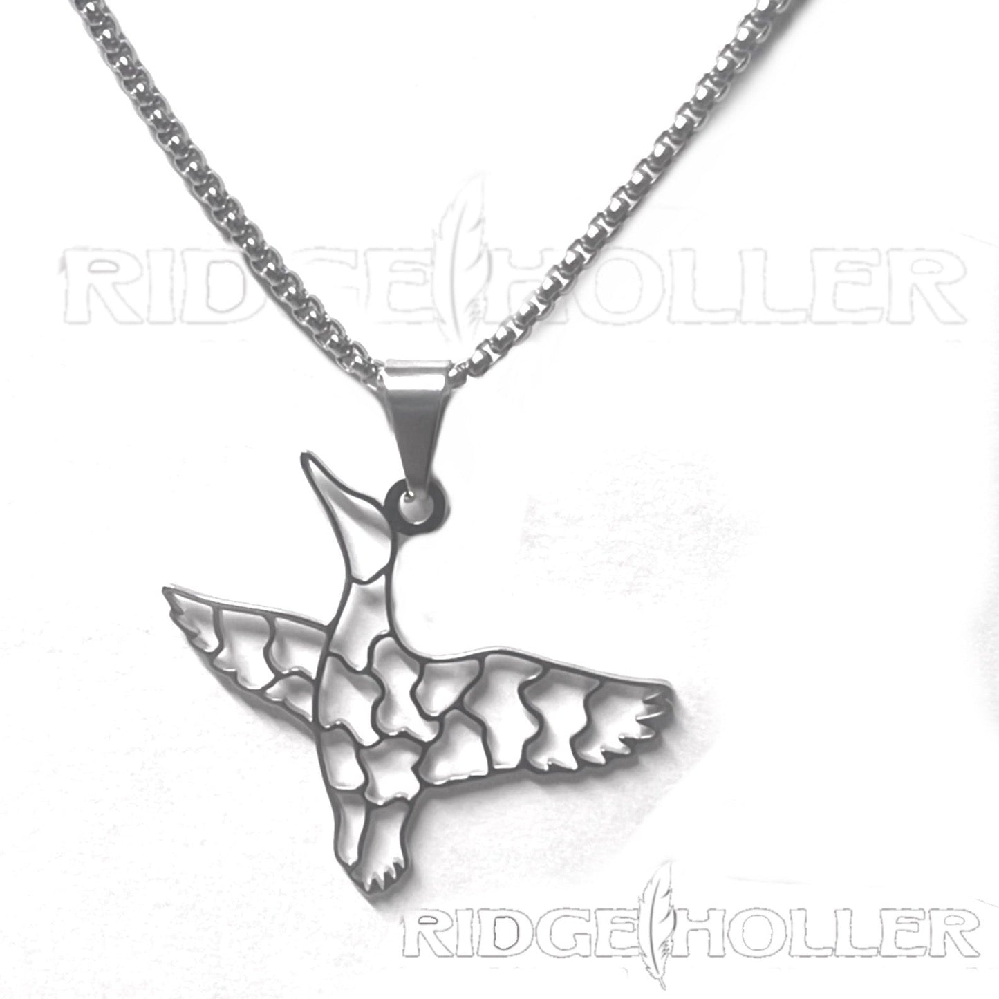 Camo Duck- Stainless Steel Necklace and Pendant *PREORDER*