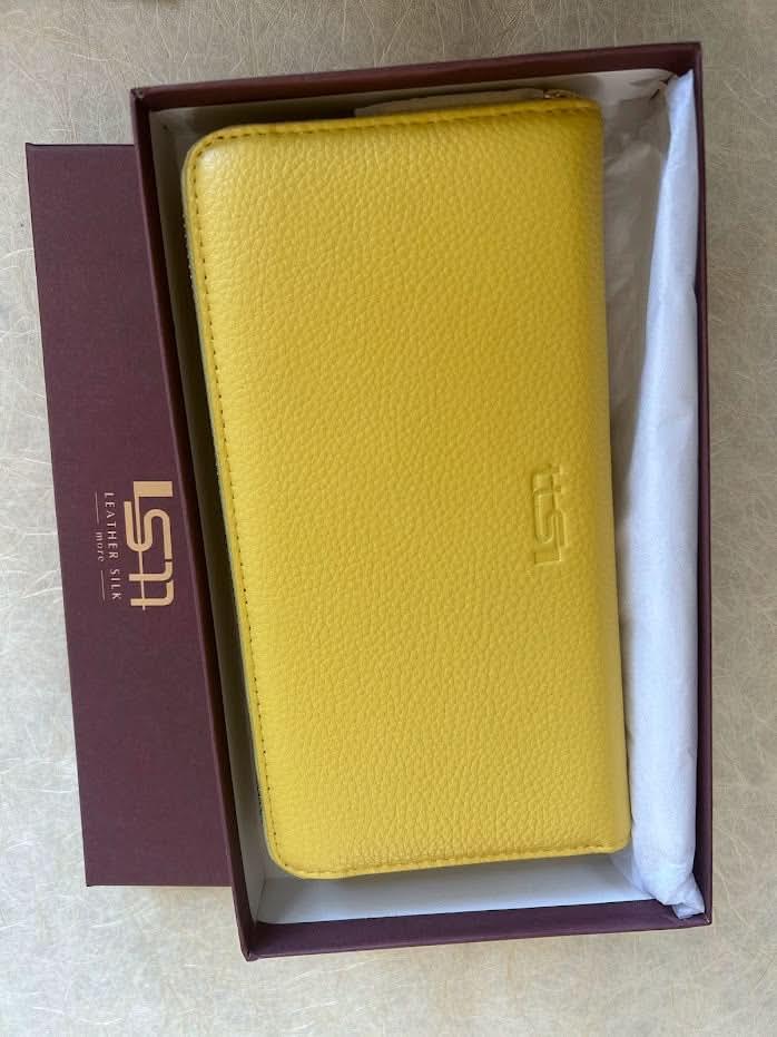 Sophia Zip-Around Leather Wallet – Travel & Everyday