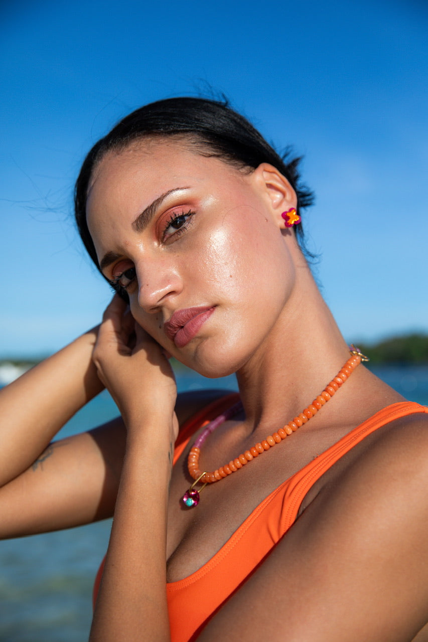 Abstract Blob Stud Earrings