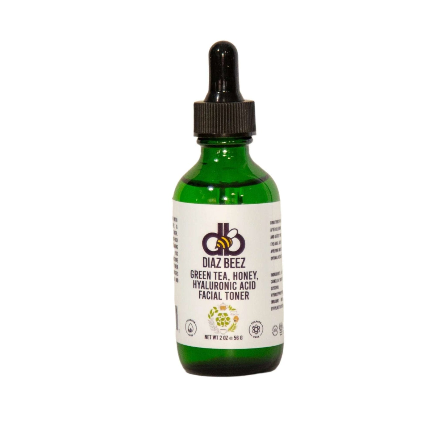 Green Tea, Honey, & Hyaluronic Acid Toner