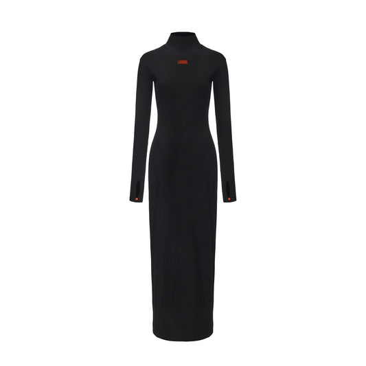 Lian High Neck Open Back Maxi Dress