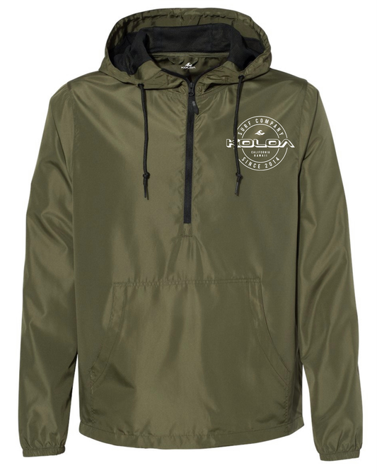 Koloa Wedge Quarter-Zip Water Resistant Windbreaker