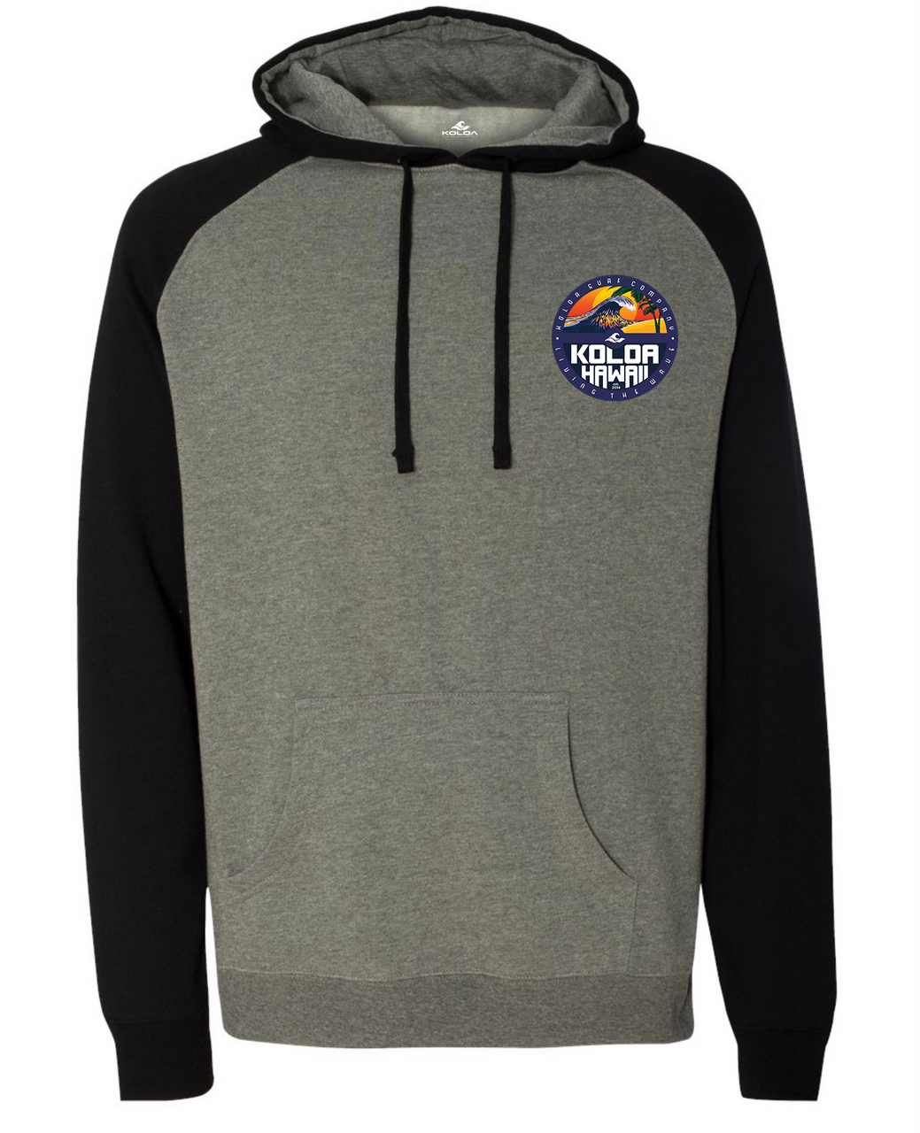 Koloa Rising Comfort Raglan Hoodie
