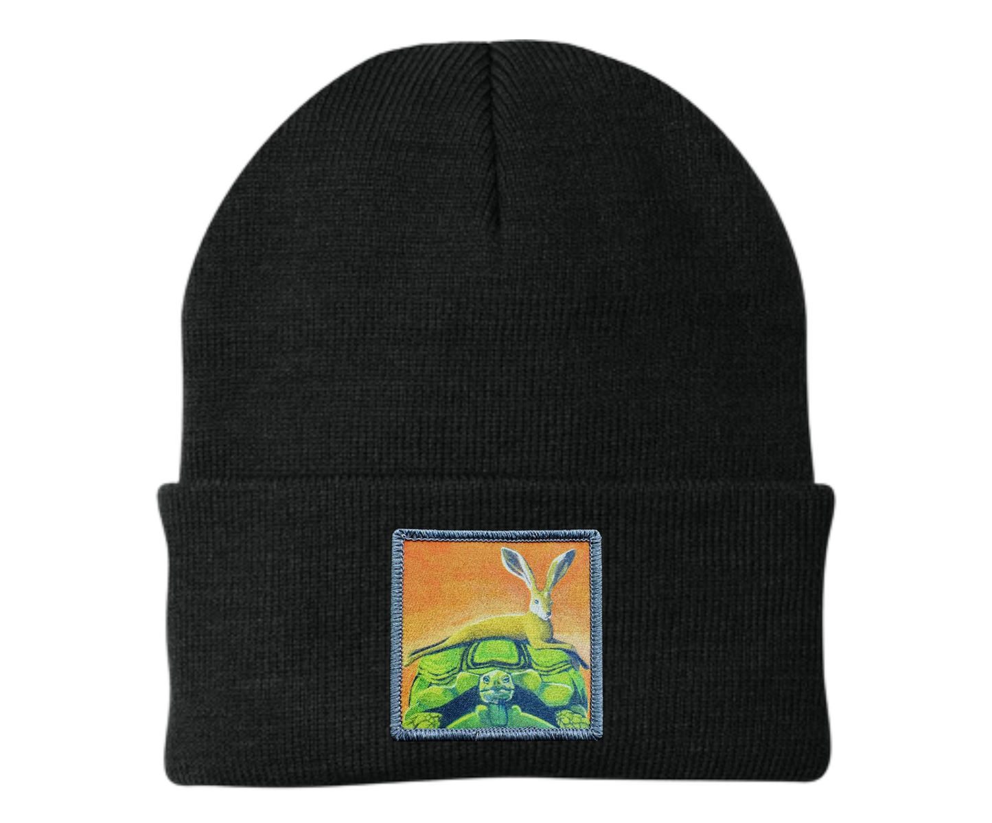 The Tortoise By a Hare Beanie