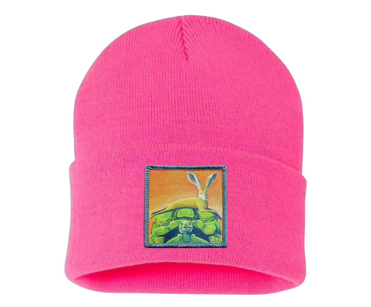 The Tortoise By a Hare Beanie
