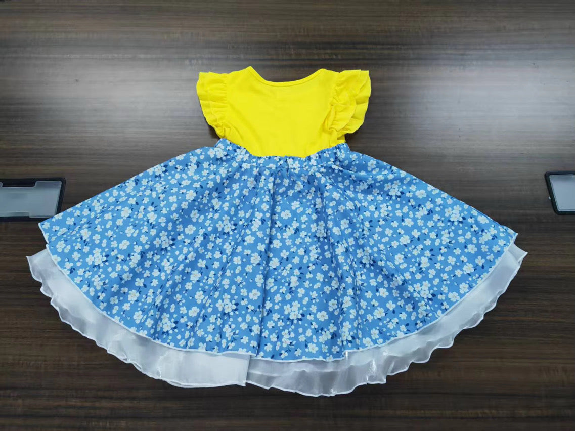Blossom Organic Cotton Toddler Dress – Everyday Dress for Girls