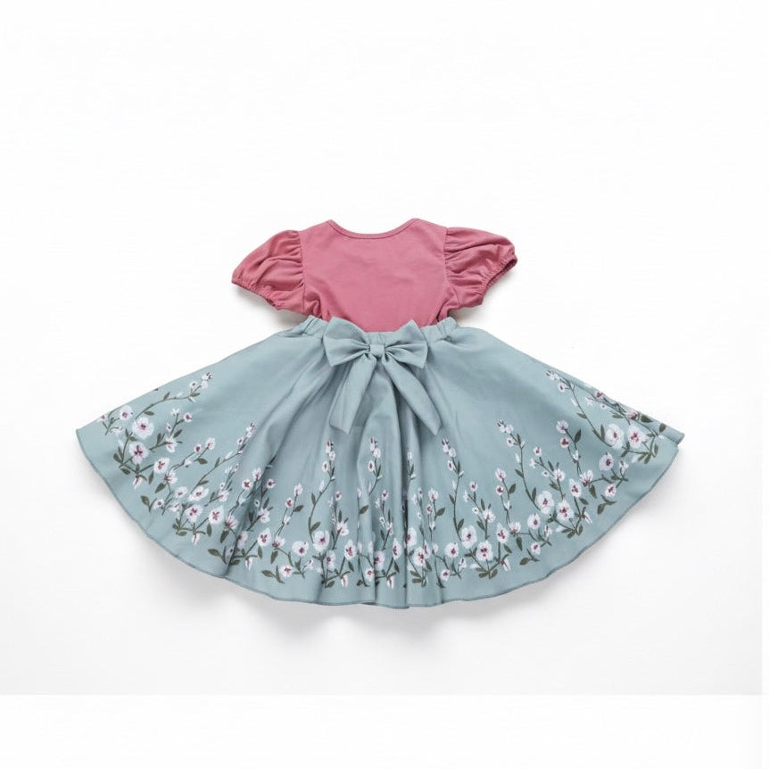 Soft and Breathable Organic Cotton Girl Dress | Bloom