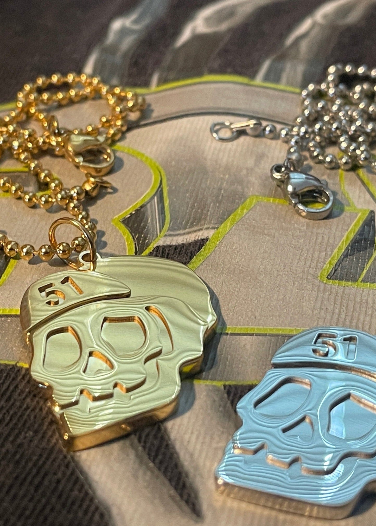 Necklace Skull XL