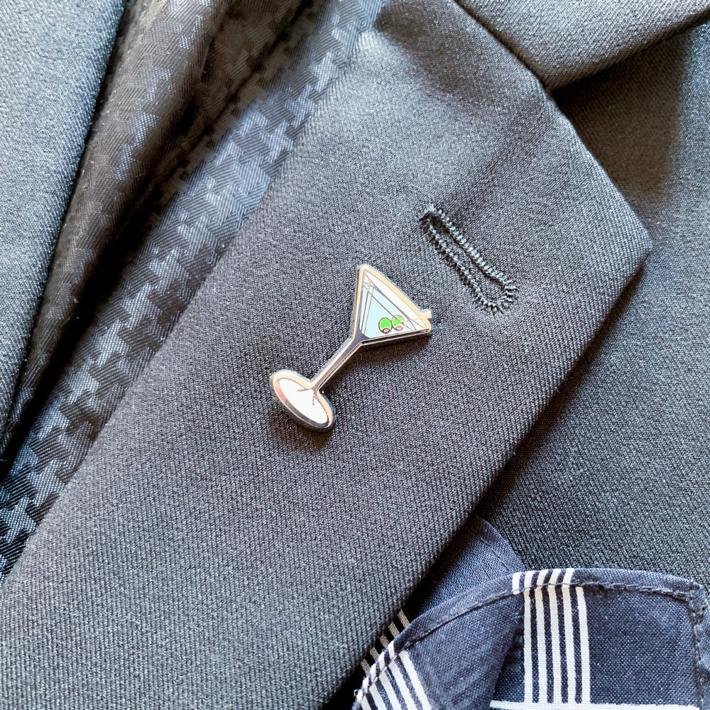 Martini Cocktail Pin