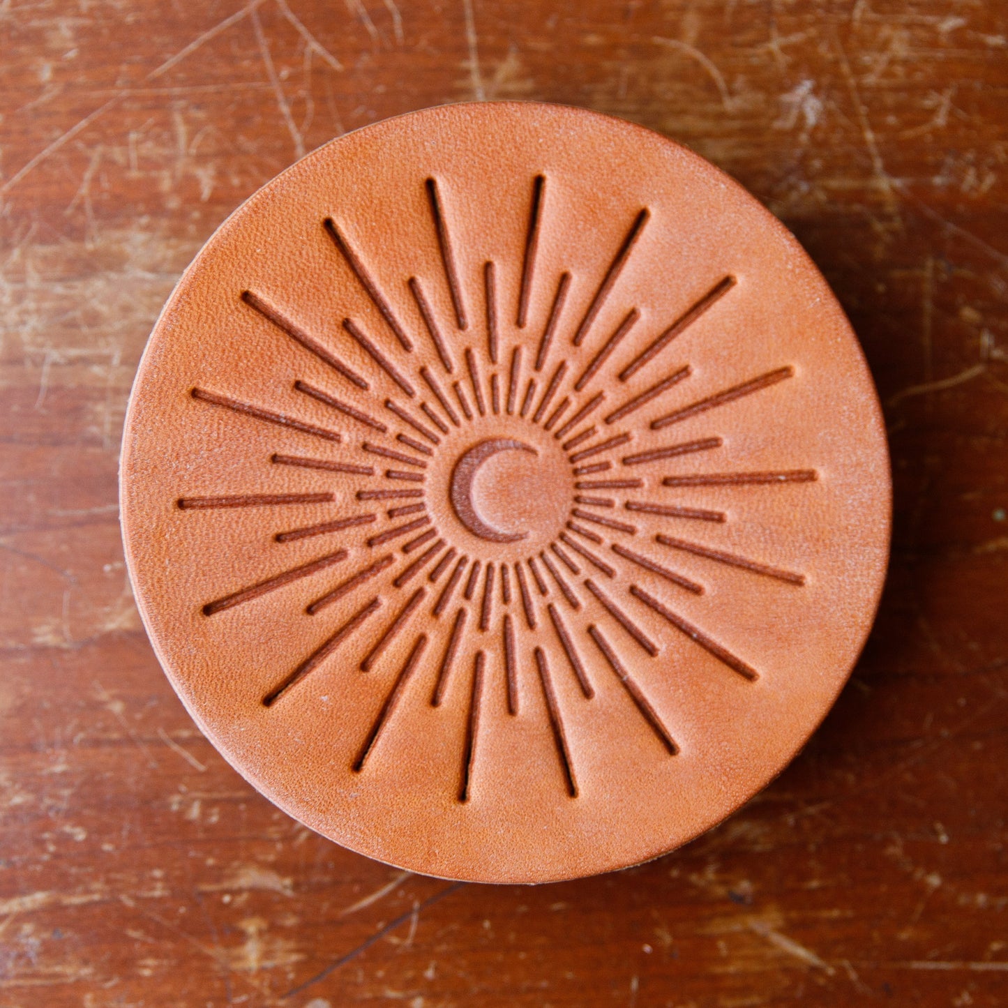 Leather Coasters - USA Made