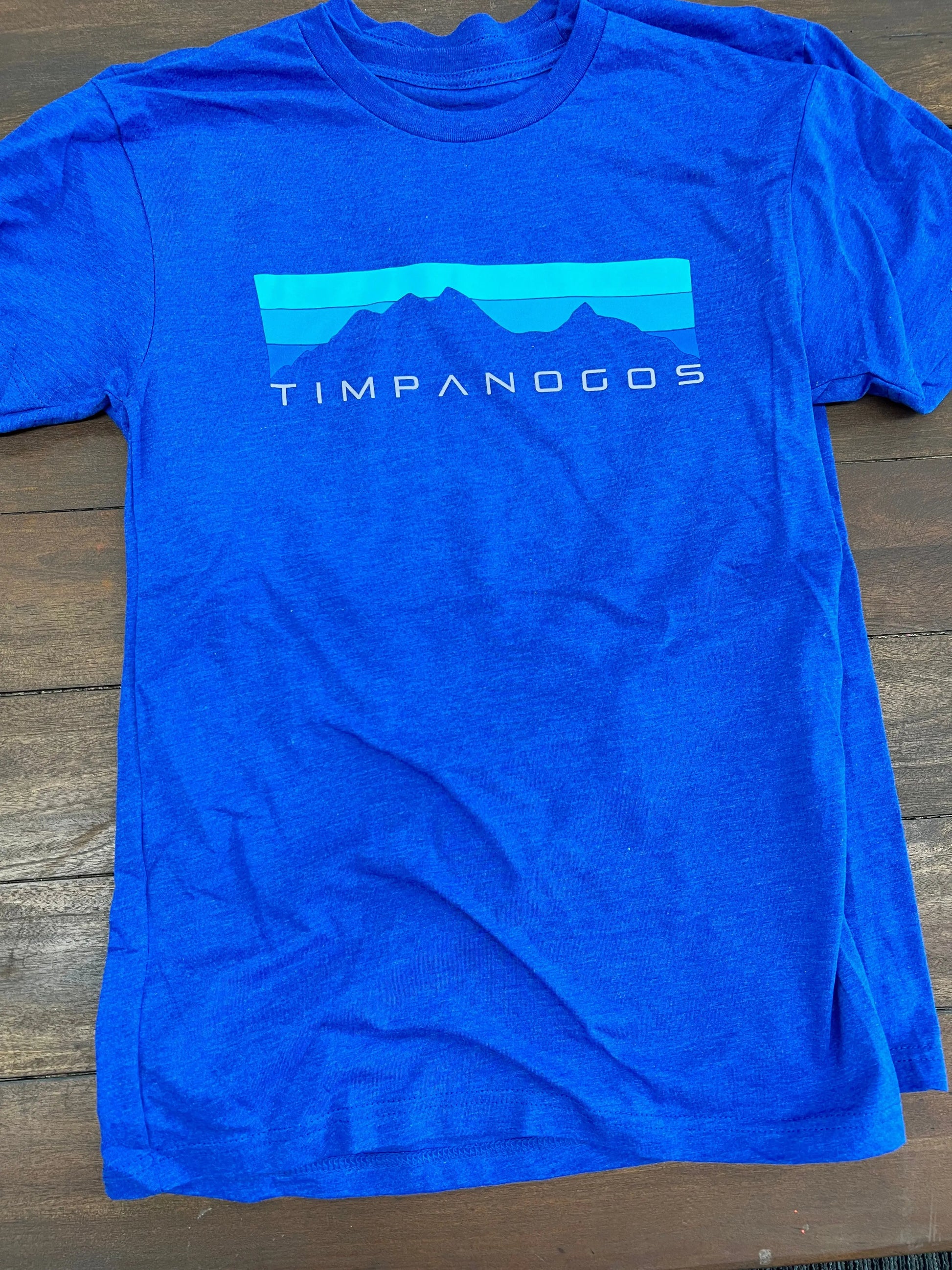 Retro Mountain Classic (cool) - Premium Graphic Tee Timpanogos Hiking Co.