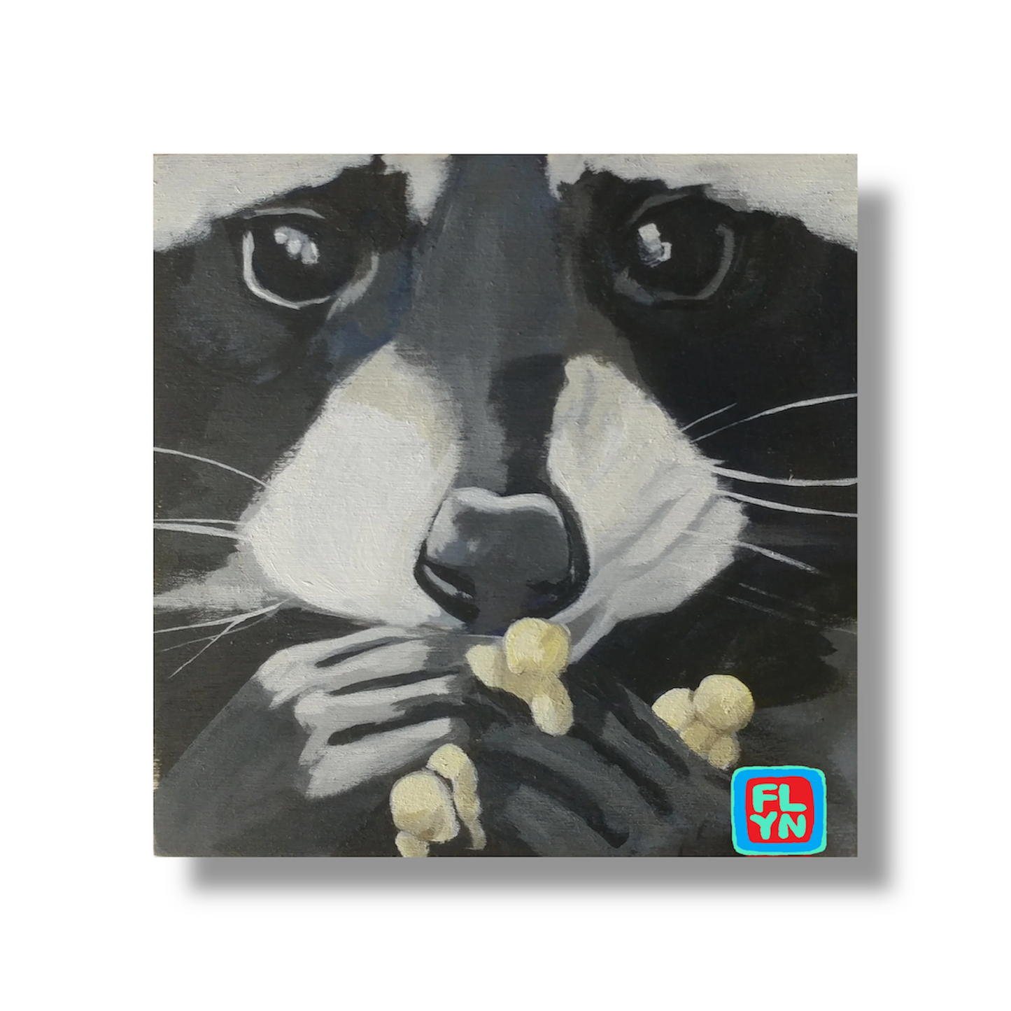 POP Raccoon Sticker
