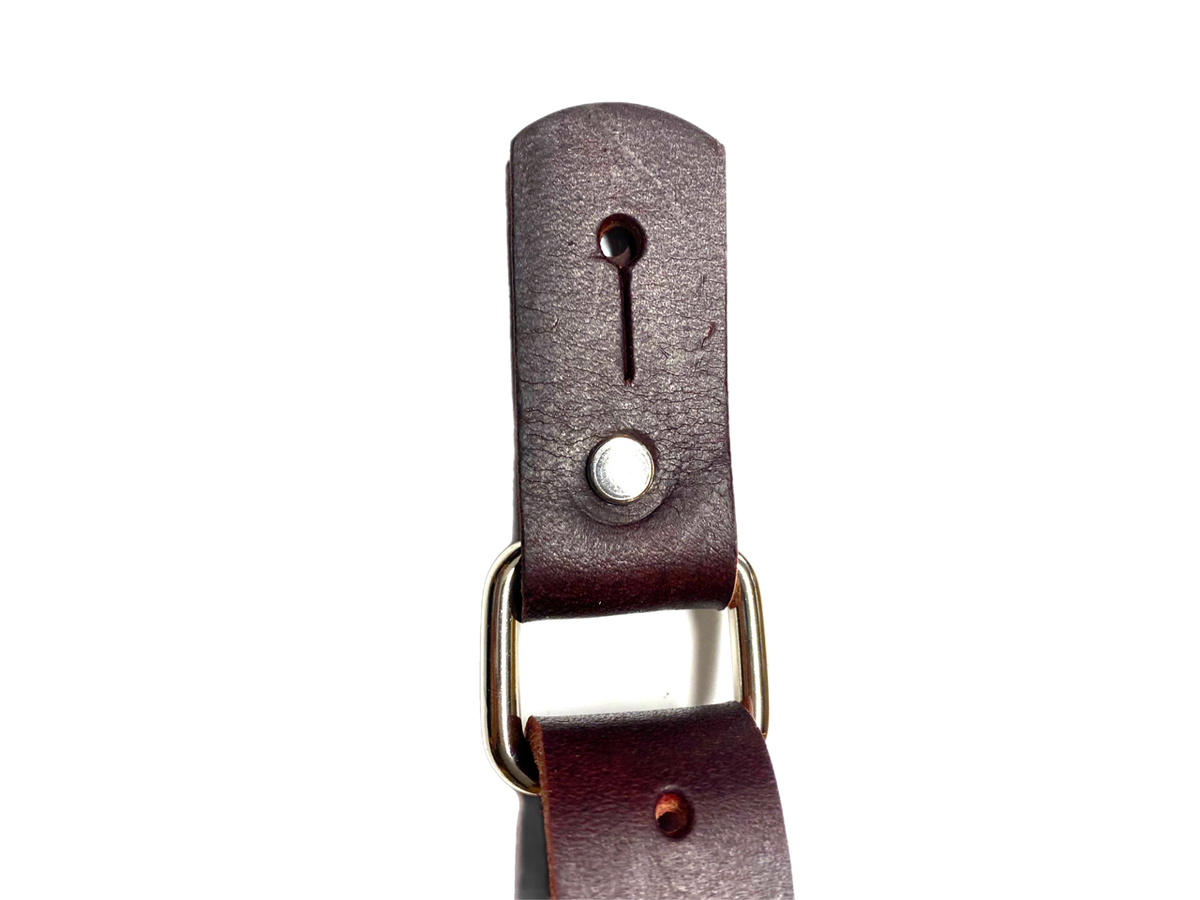 Rodeo Hard Junior Bull Riding Spur Straps | Youth Latigo Leather Made in USA