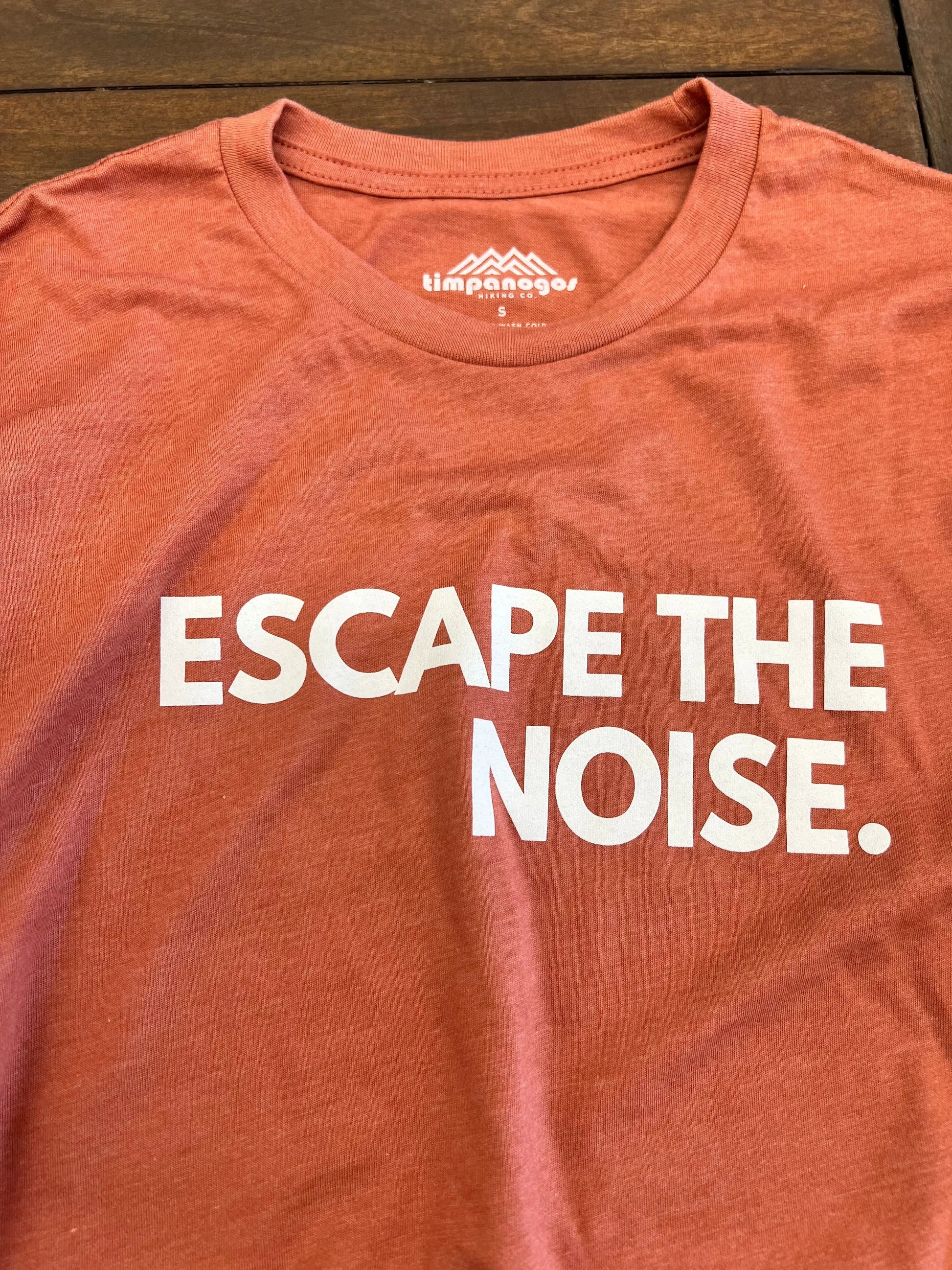 Escape the Noise - Premium Graphic Tee Timpanogos Hiking Co.