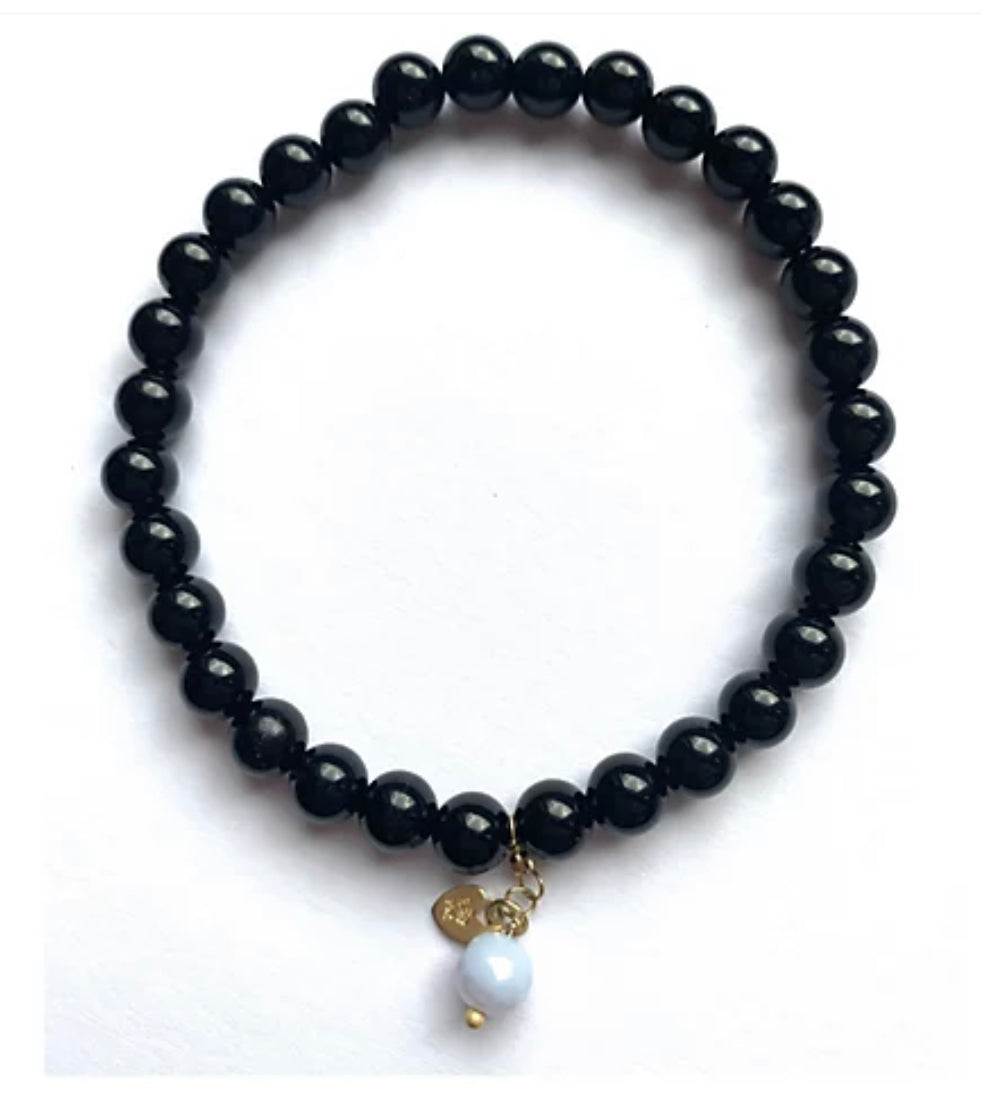 STACK-EM Bracelets 10K Gold and Gemstone