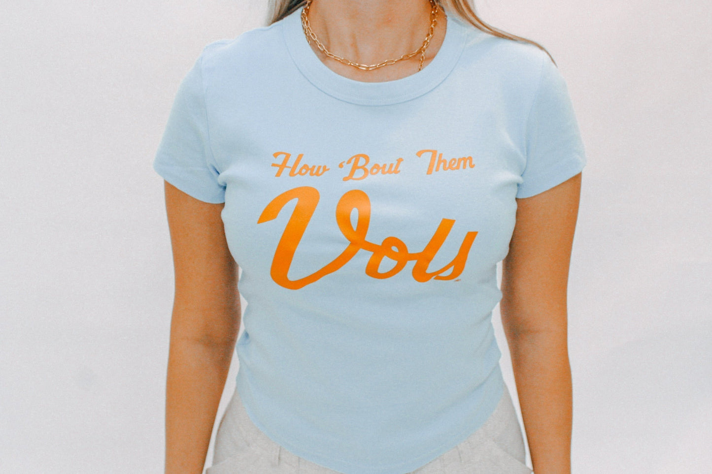 Underground Original Design: How 'Bout Them Vols Micro-Ribbed Baby Tee
