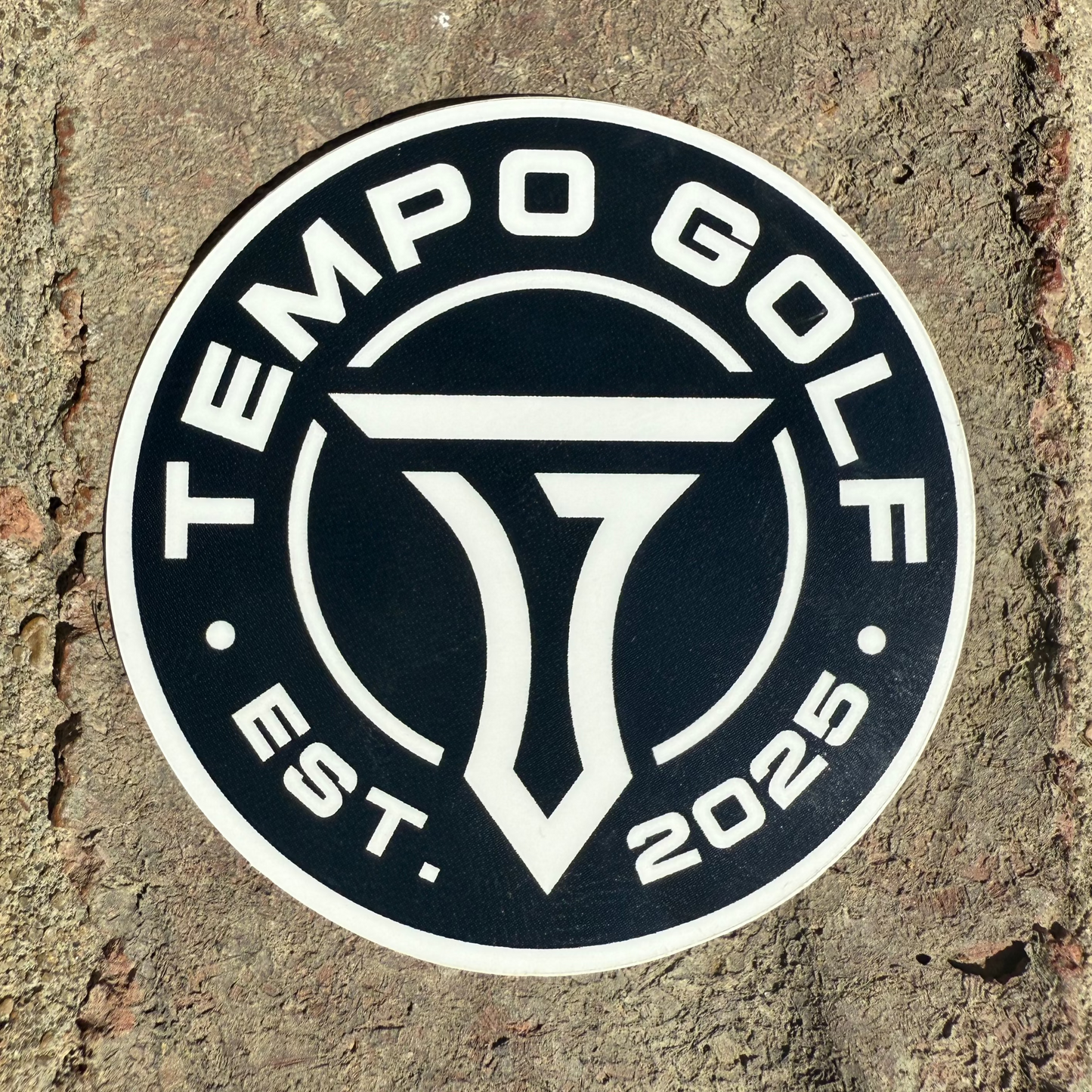Tempo Logo Vinyl Sticker
