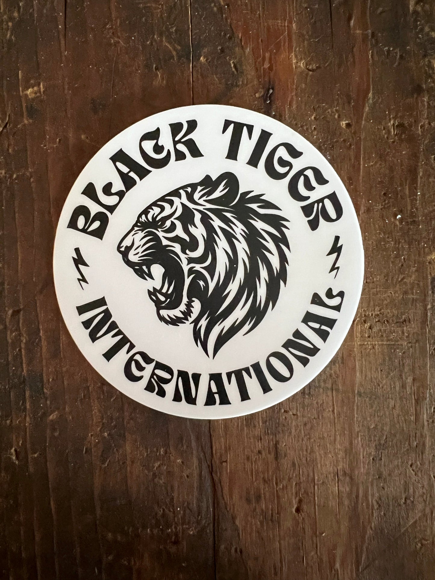 Attack Tiger Logo White