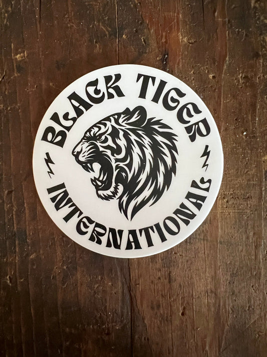 Attack Tiger Logo White