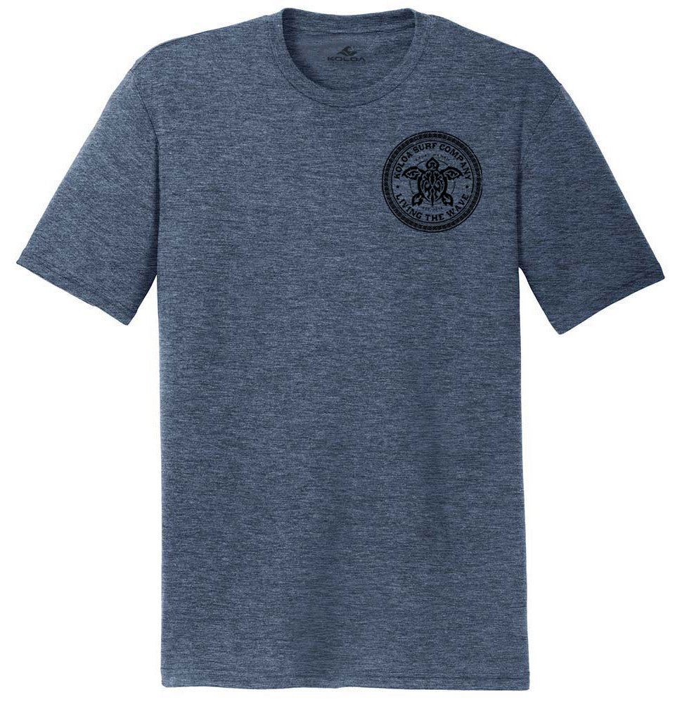 Koloa Tribal Turtle Comfort Tri-Blend T-Shirt