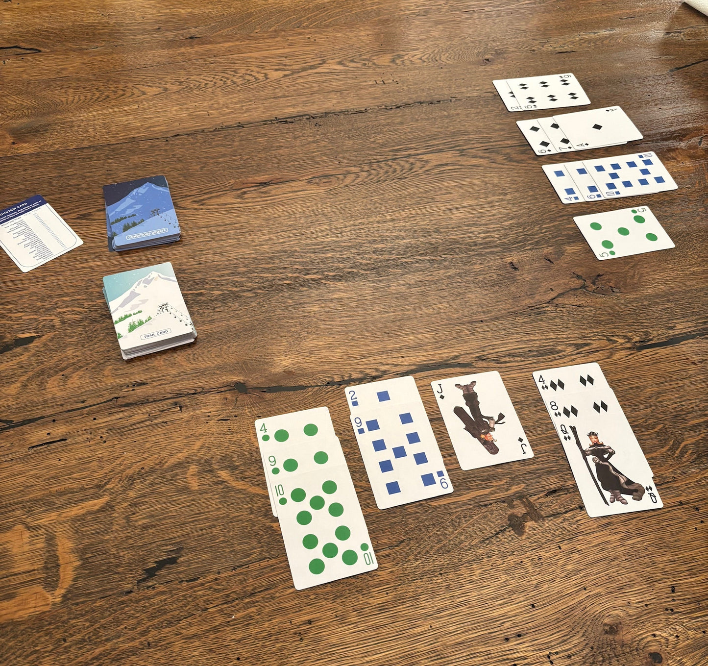 Trailmaster Ski Card Game