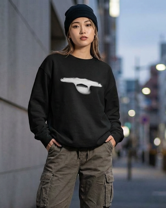 Hammerhead Jaws, Moss Apparel, Shark, Crewneck Sweatshirt