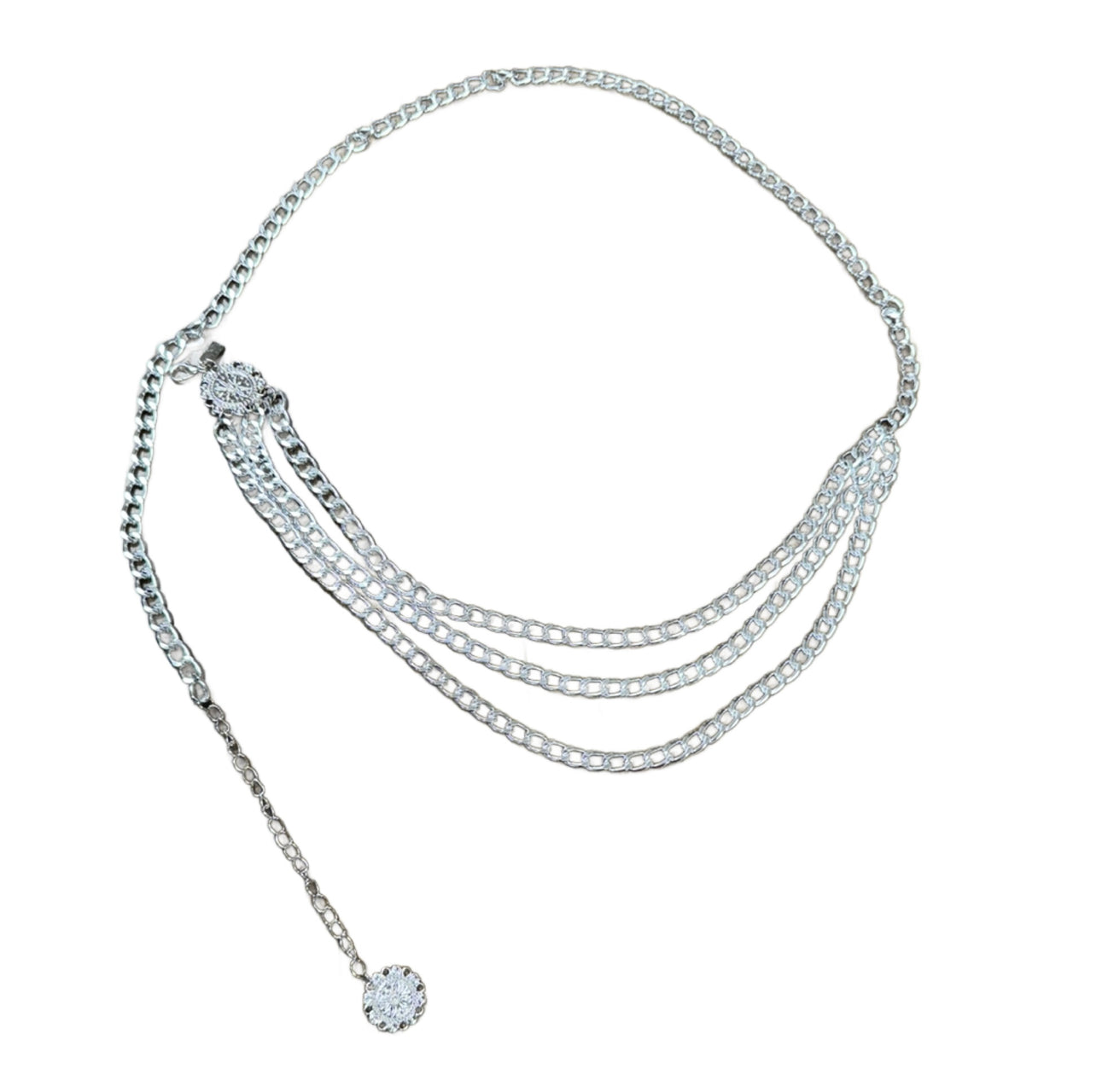 Three layer chain belt