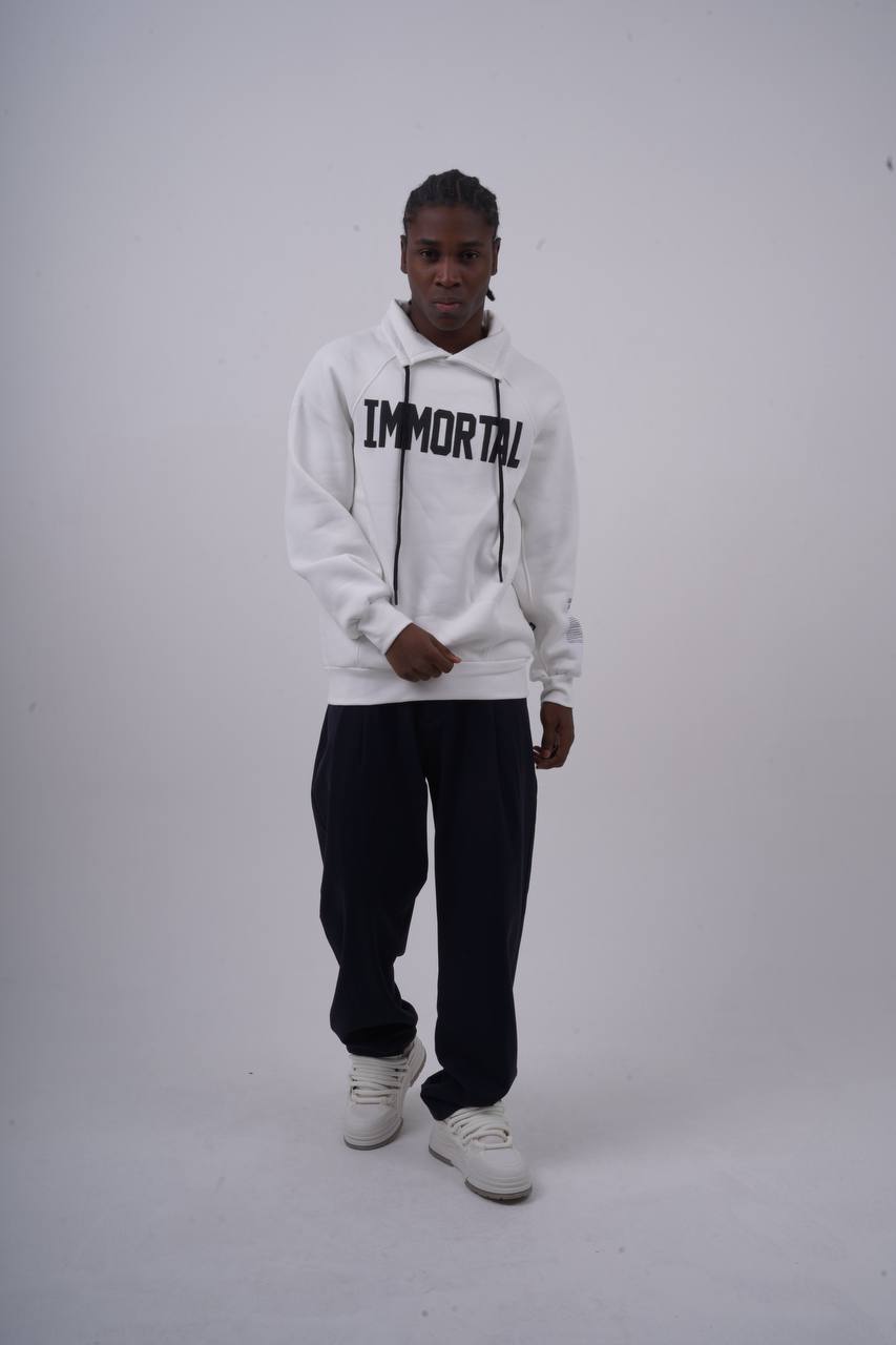 IMMORTAL High-Neck Scuba Hoodie