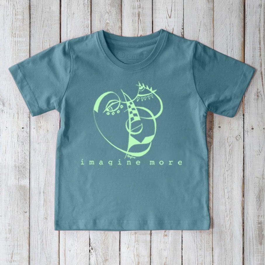 "Imagine More" Creative T-Shirt for Kids