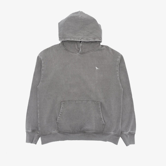 Just Brand Logo Hoodie in Vintage Grey