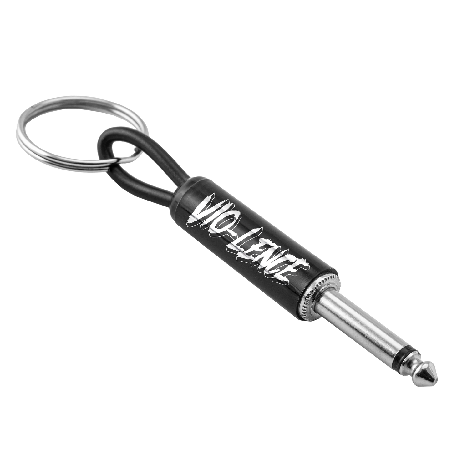 Vio-lence Logo Guitar Plug Keychain