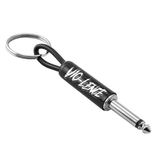 Vio-lence Logo Guitar Plug Keychain