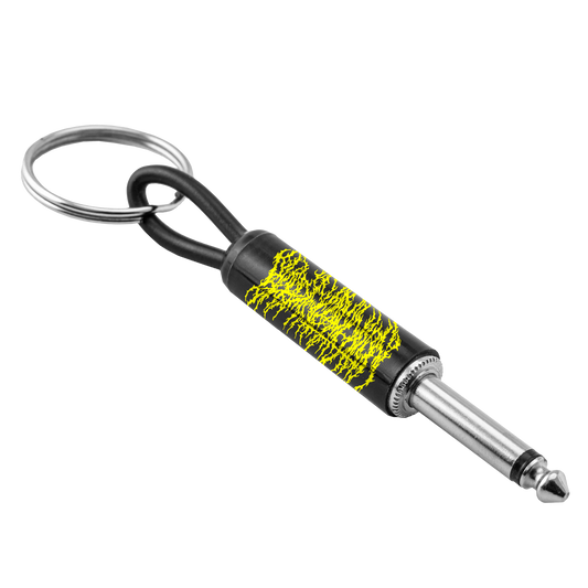 Blood Incantation Logo Guitar Plug Keychain