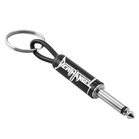 Death Angel Logo Guitar Plug Keychain