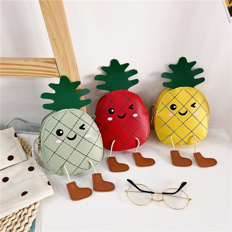 Kids’ Crossbody Bag, Great Gift for Ages 1–9 | Pineapple Handbag