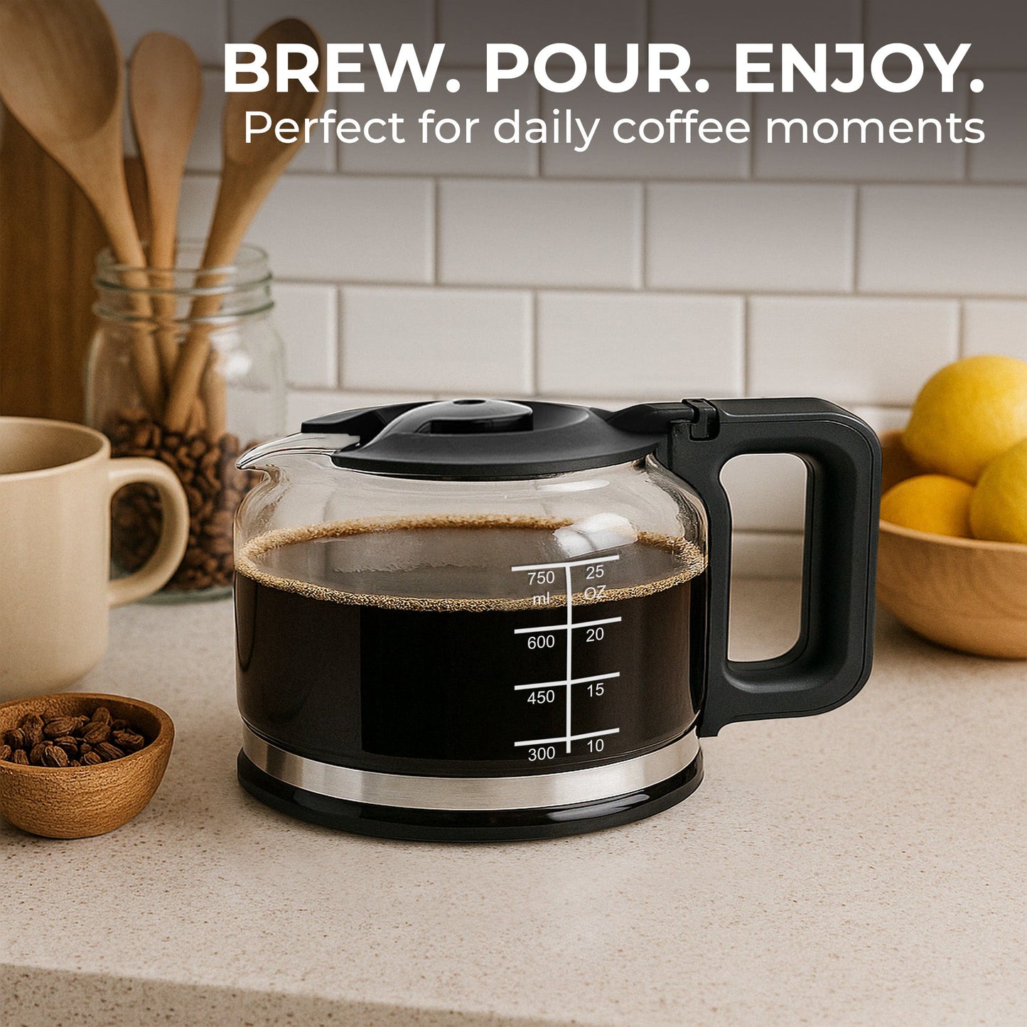 Universal Replacement Coffee Carafe (5-Cup), KFRC05