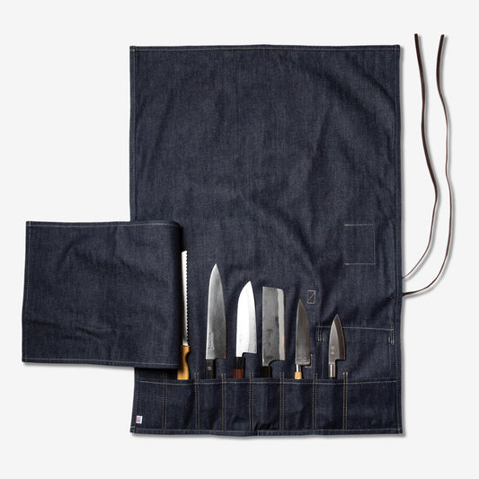KNIFE ROLL - DENIM