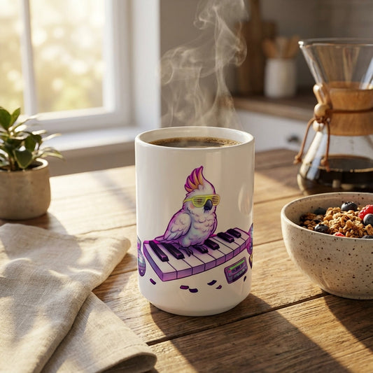 Karaoke Club Cockatoos - Disco Fever - 15oz Mug