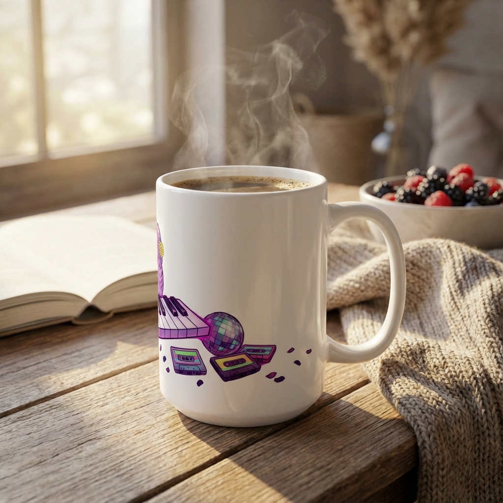 Karaoke Club Cockatoos - Disco Fever - 15oz Mug