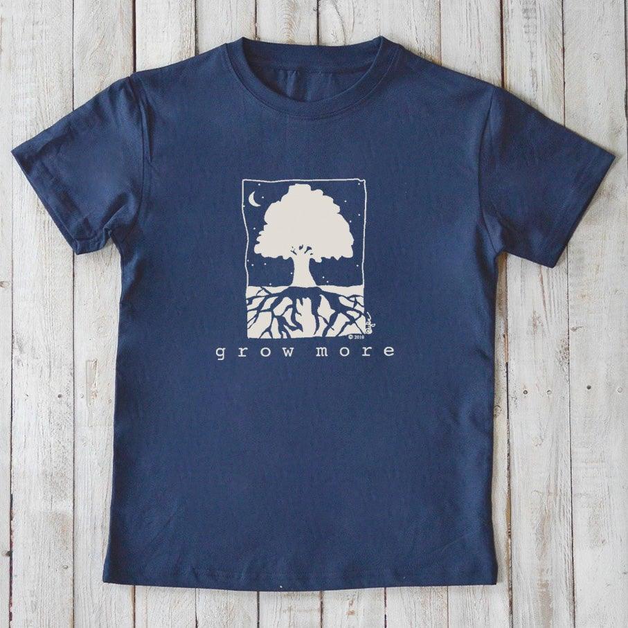 "Grow More" Tree T-Shirt for Kids