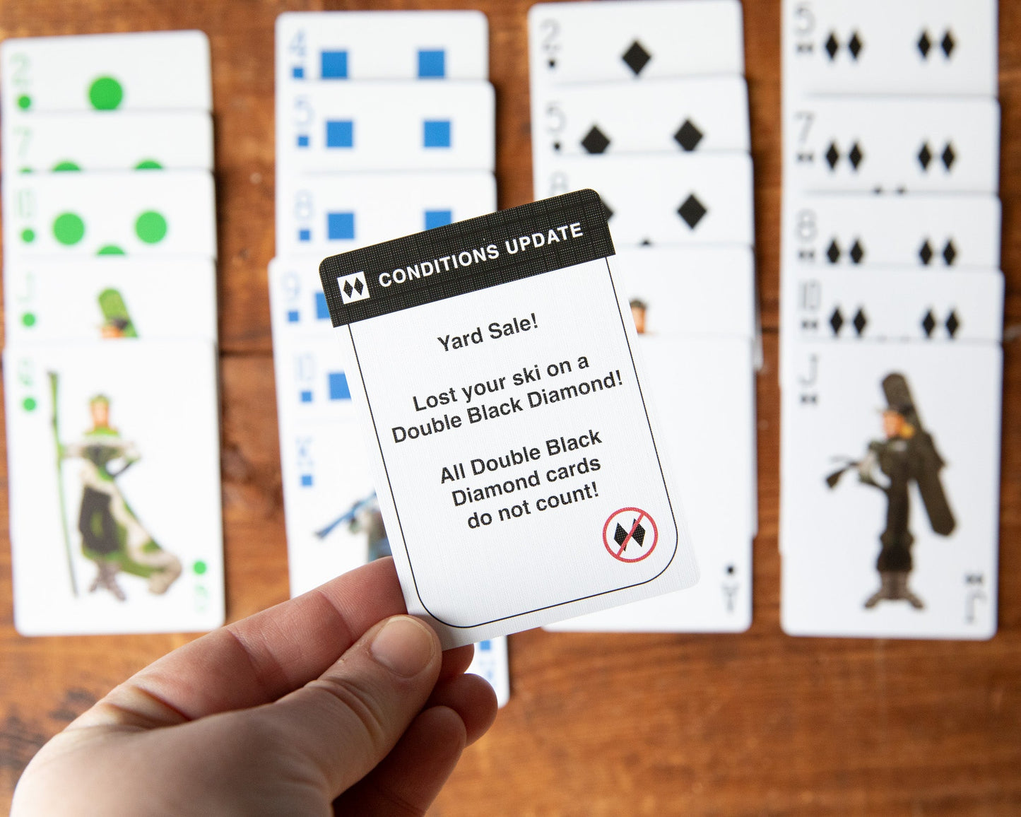 Trailmaster Ski Card Game