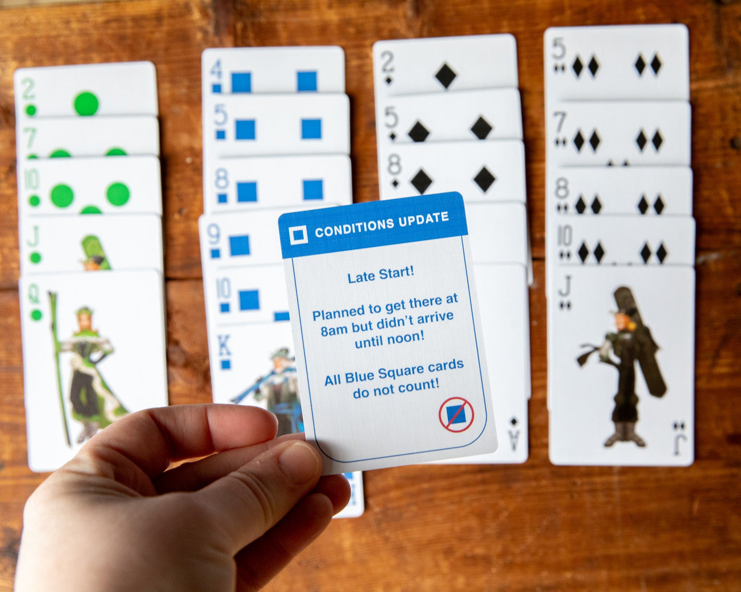Trailmaster Ski Card Game