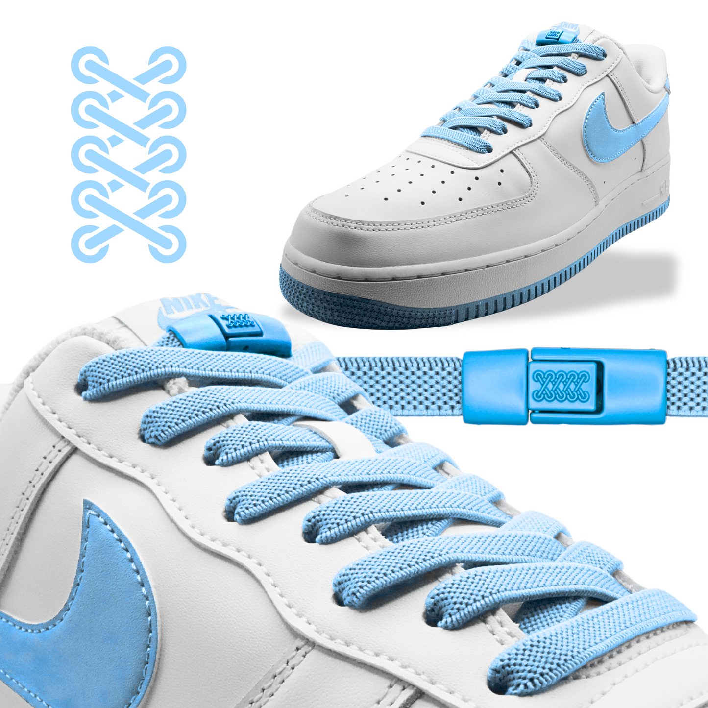 Flat Elastic Shoelaces